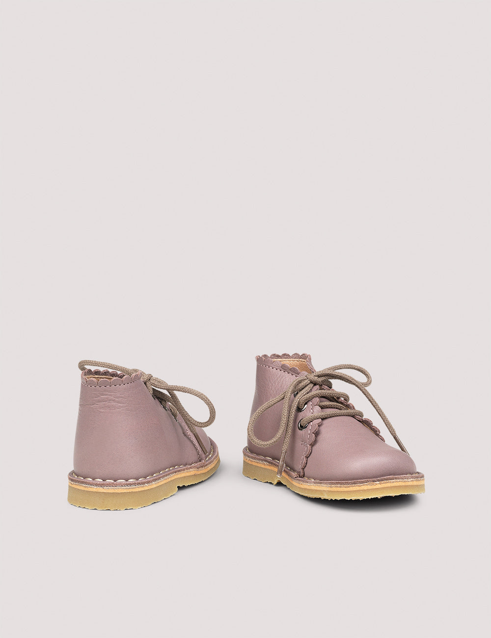 Petit Nord Lavender Scallop Boot