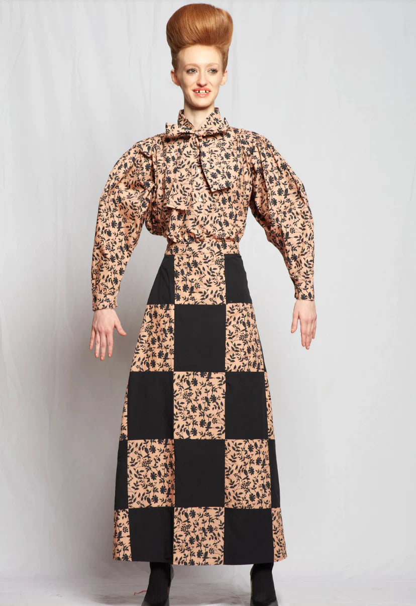 Batsheva Patchwork Skirt