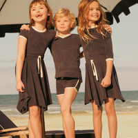 Little Parni x Ladida Navy Blue Shorts