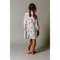 Lemoniez Flower Print A-line Romeo Dress