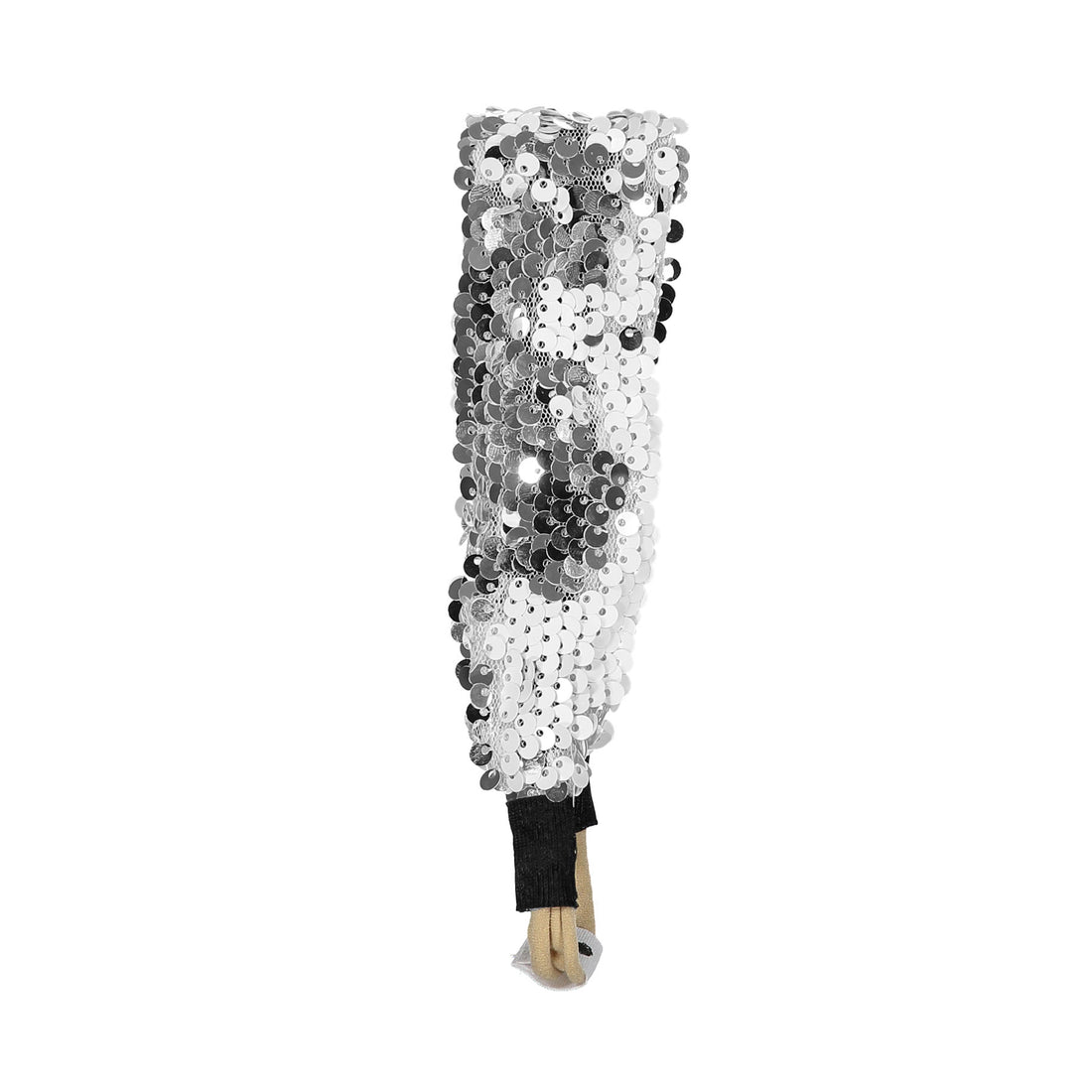 Knot Hairbands White Sparkle Band