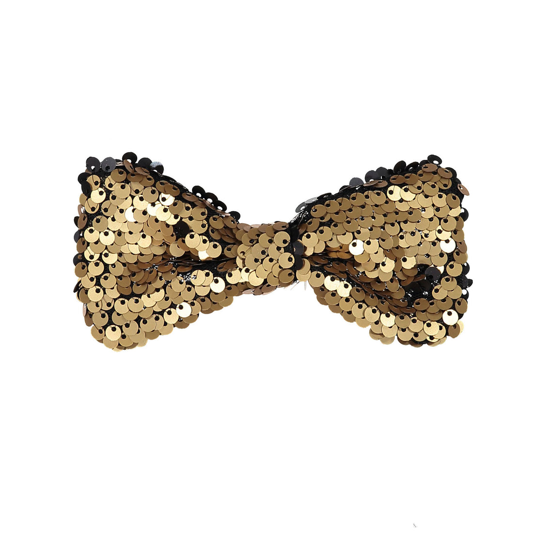 Knot Hairbands Gold Sparkle Clip