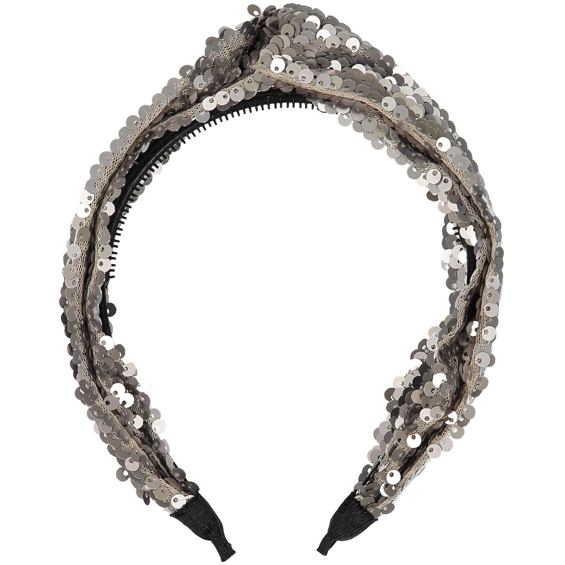 Knot Hairbands Pewter Sparkle Headband