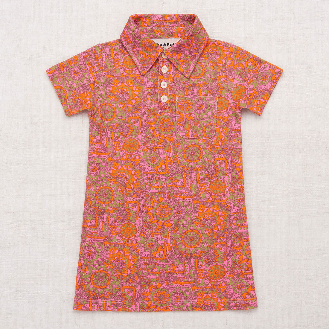 Misha and Puff Bloom Medallion Sharon Polo Dress