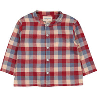 Louis Louise Plaid Twill Bart Baby Shirt