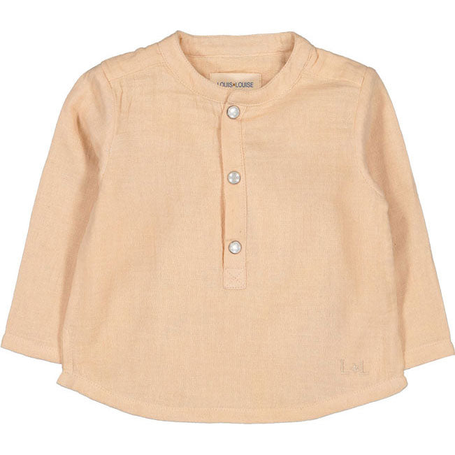 Louis Louise Champagne Organic Cotton Grand-Pere Baby Shirt