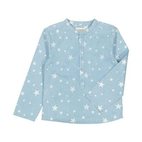 Louis Louise Light Chambray Stars Grand Pere Tunic