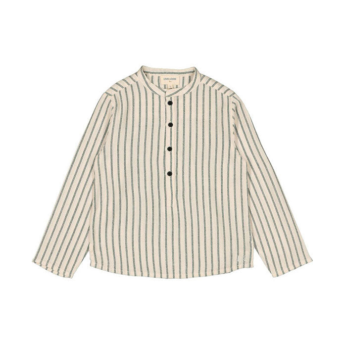 Louis Louise Black/White Stripes Grand Pere Tunic