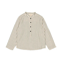 Louis Louise Black/White Stripes Grand Pere Tunic