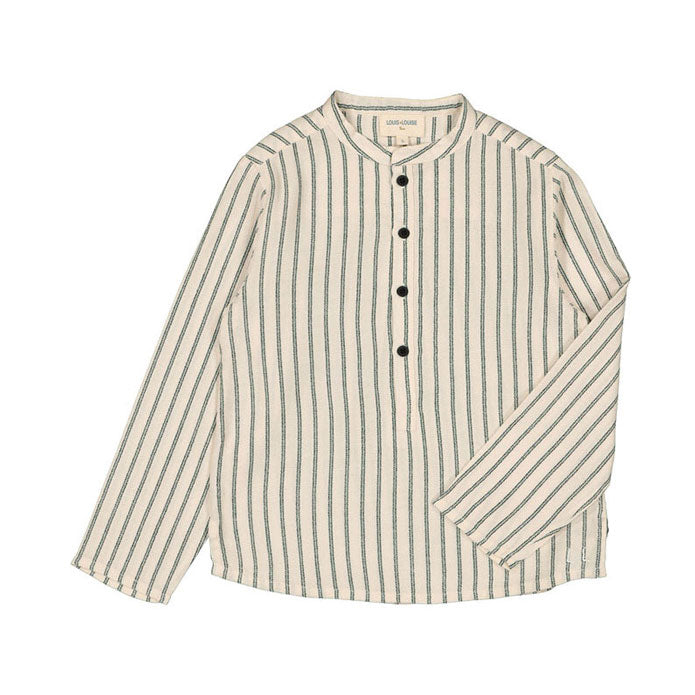 Louis Louise Black/White Stripes Grand Pere Tunic
