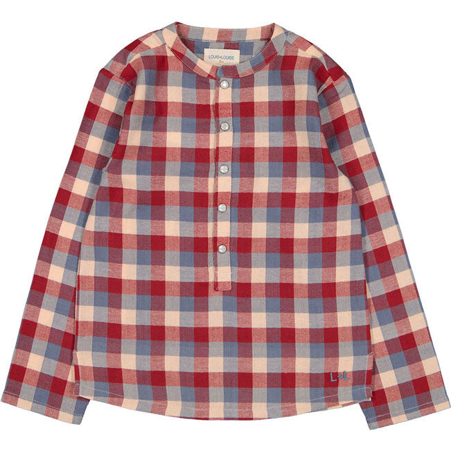 Louis Louise Plaid Twill Grand-Pere Shirt