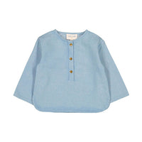 Louis Louise Blue Oncle Baby Shirt