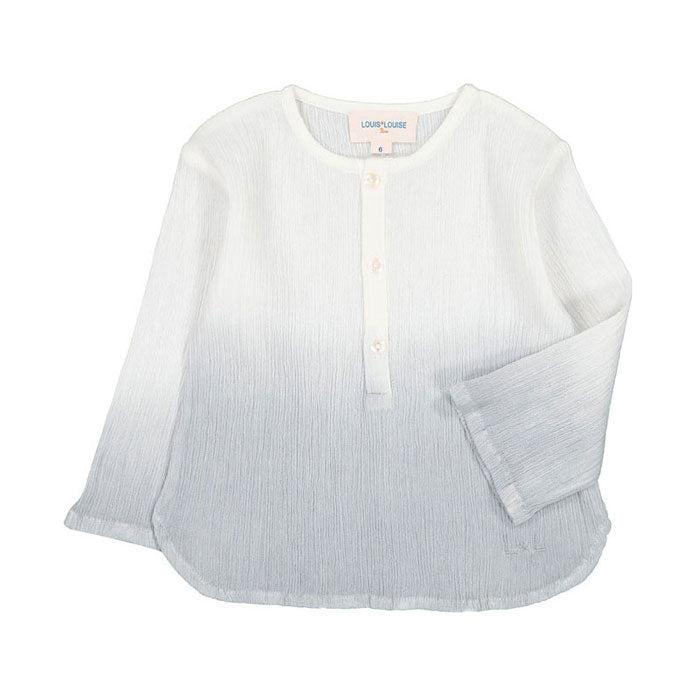 Louis Louise Sky Blue Oncle Baby Shirt