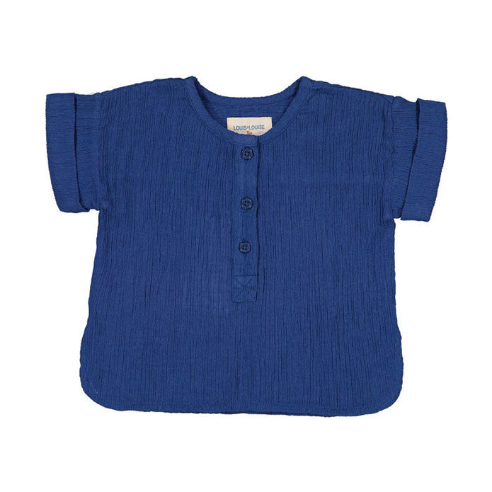 Louis Louise Navy Saul Baby Shirt
