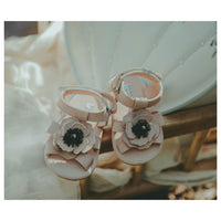 Donsje Coral Nubuck Anemone Baby Sandals