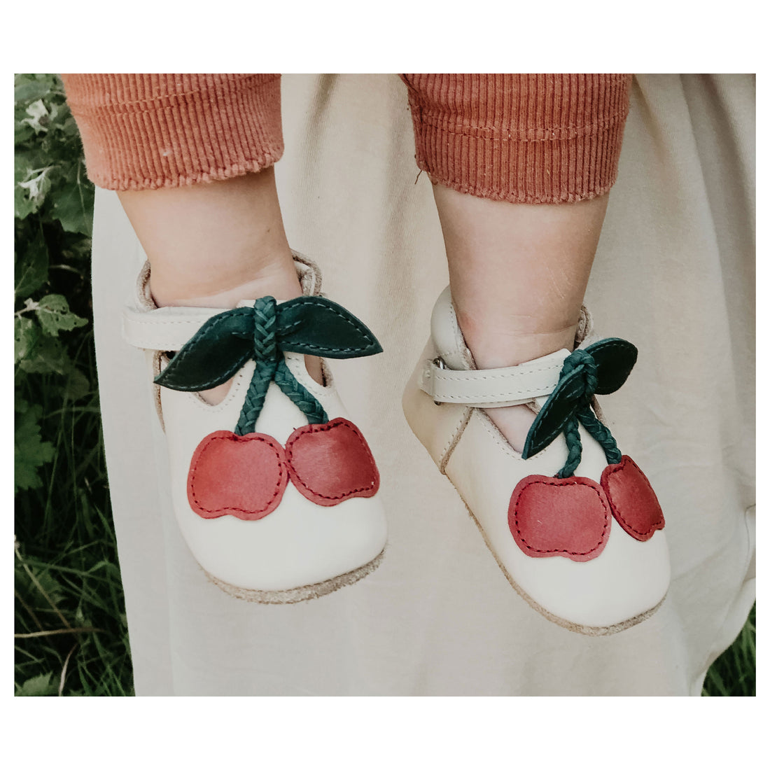 Donsje Cream Classic Cherry Nanoe Shoe