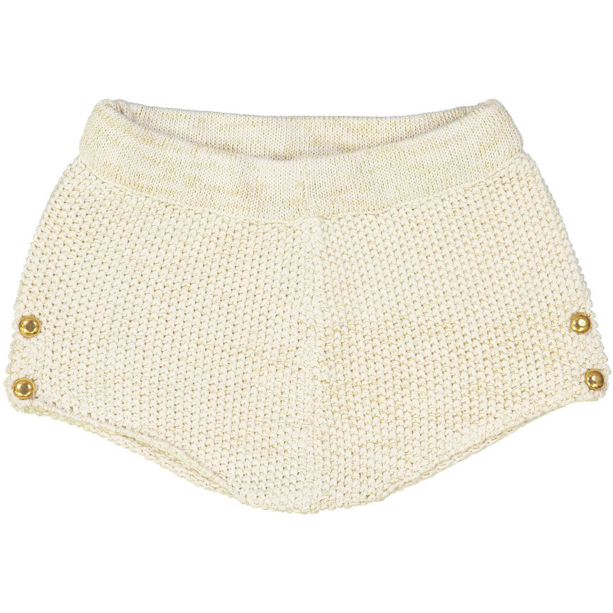 Louis Louise Cream Knit Jolie Shorts