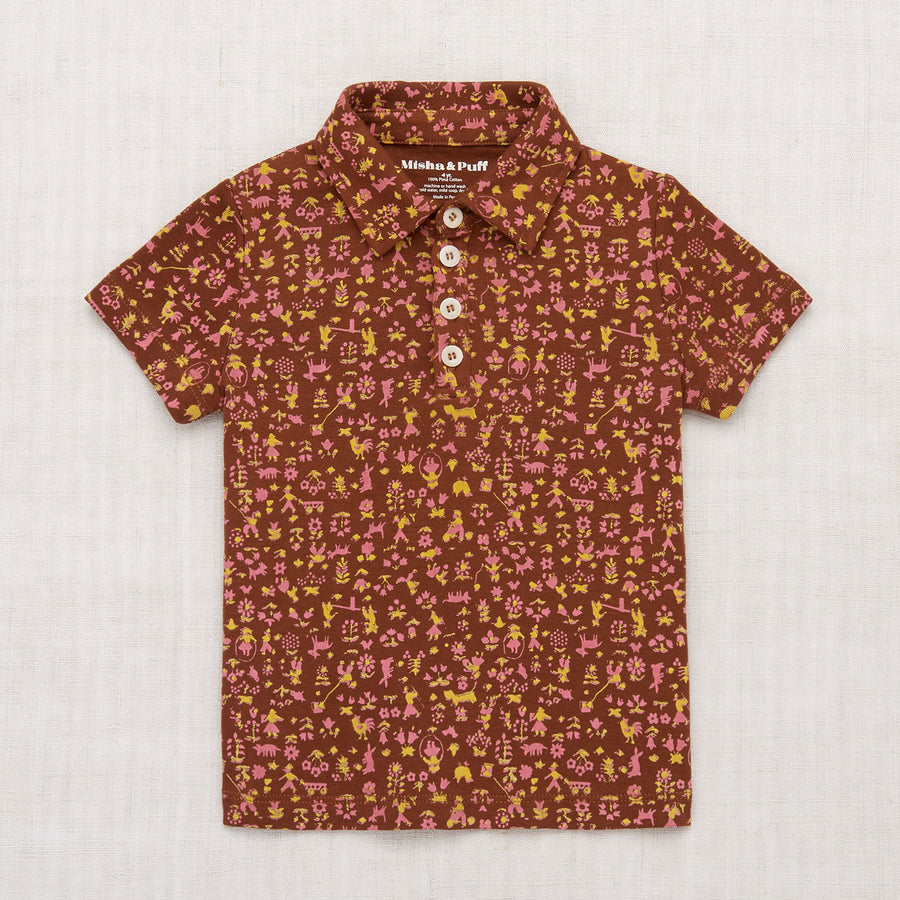 Misha and Puff Cedar Country Walk Short Sleeve Polo