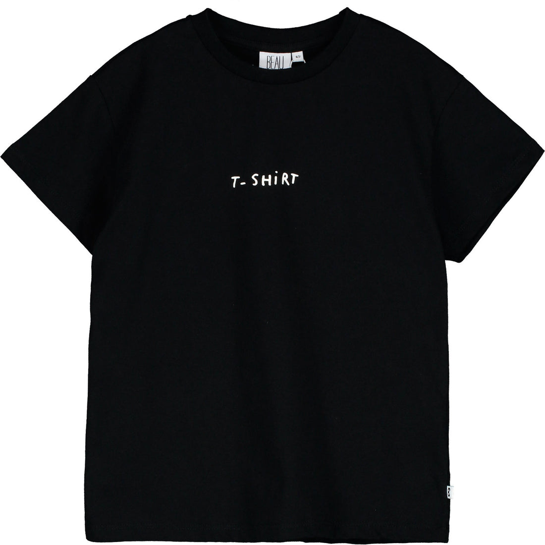 Beau Loves Black Basic Tee