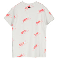 Beau Loves Quiet Grey Draw Tee