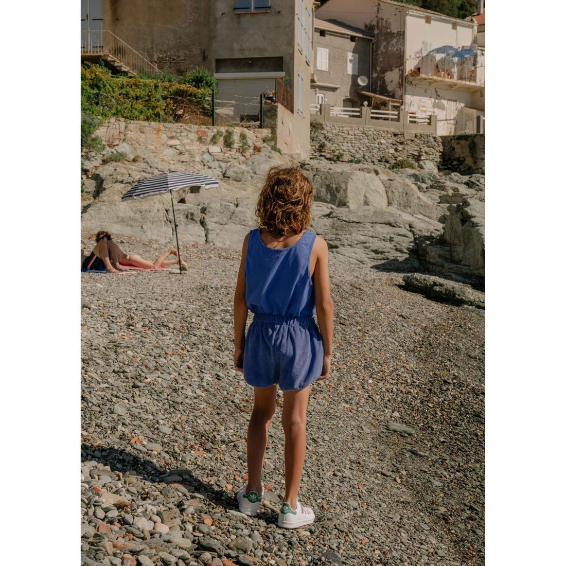 We are Kids Just Blue Terry Juju Shorts