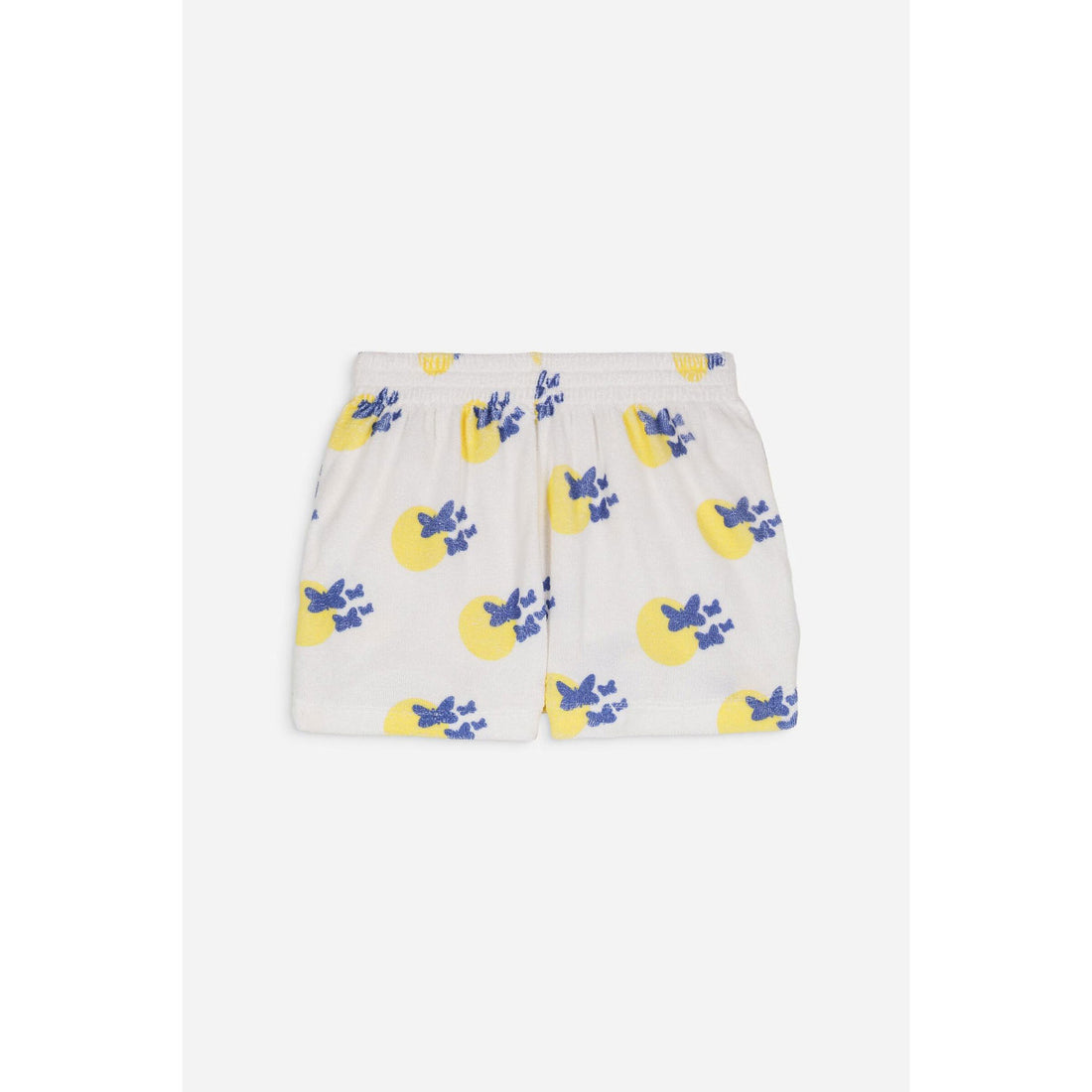 We are Kids Blue Butterfly Terry Liam Shorts