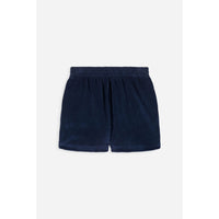 We are Kids Midnight Blue + Logo Coconut Terry Liam Shorts