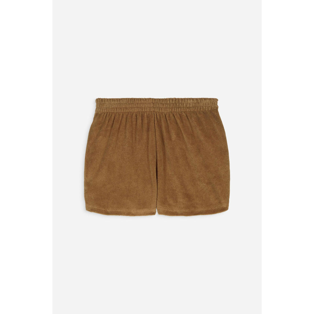 We are Kids Toffee + Logo Coconut Terry Liam Shorts