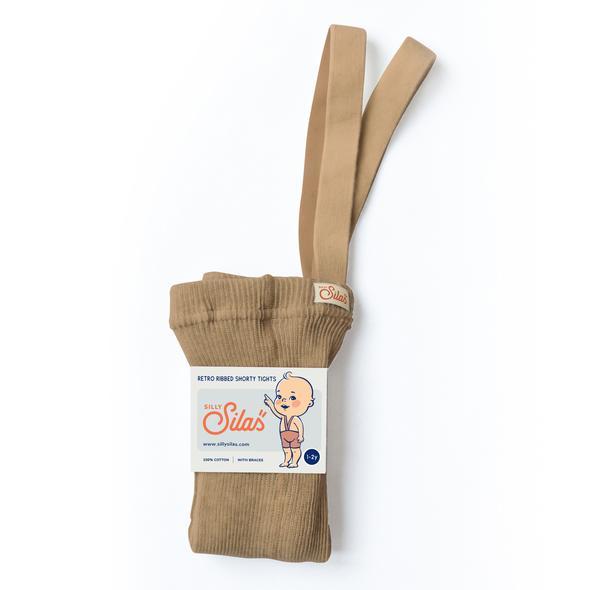Silly Silas Light Brown Shorty Cotton Tights
