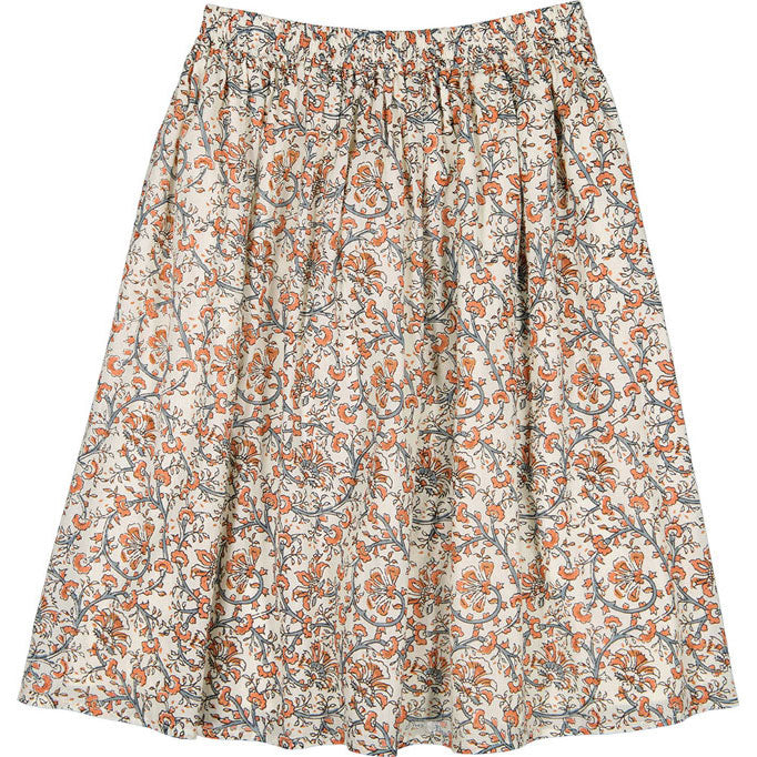 Louis Louise Cream Indian Carmina Skirt