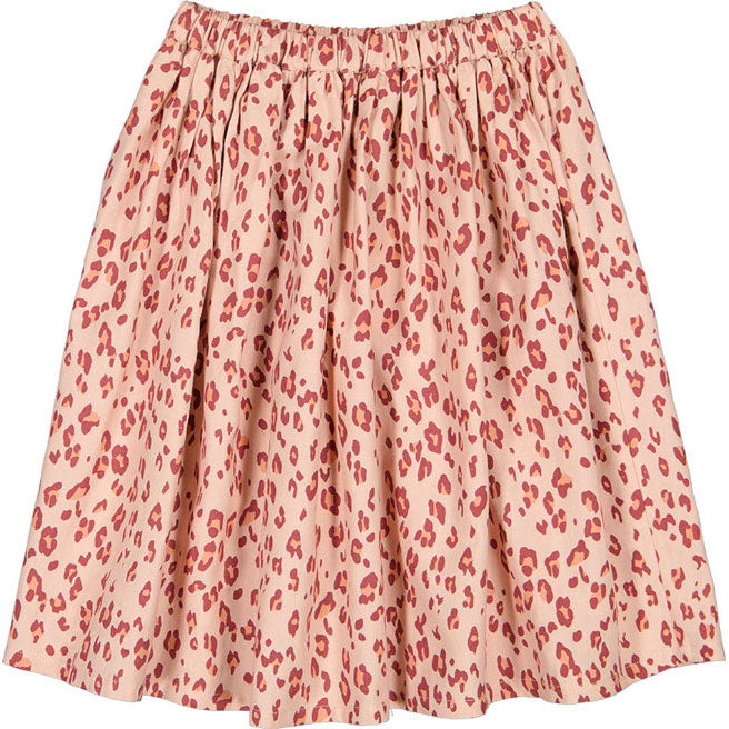 Louis Louise Powder Pink Leopard Marie-Helene Skirt
