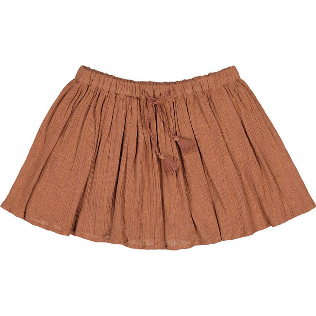 Louis Louise Sienne Cotton Crepe Stripe Lurex Opera Skirt