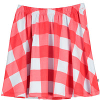 Beau Loves Red Gingham Skirt