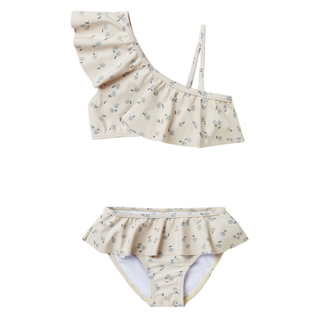 Rylee and Cru Skirted Bikini | Blue Ditsy