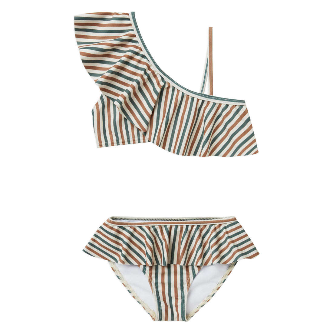 Rylee and Cru Skirted Bikini | Nautical Stripe