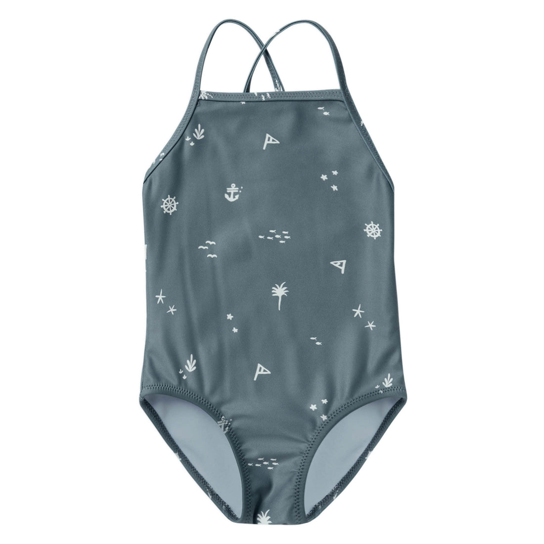 Rylee and Cru Sky One-Piece | Nautical