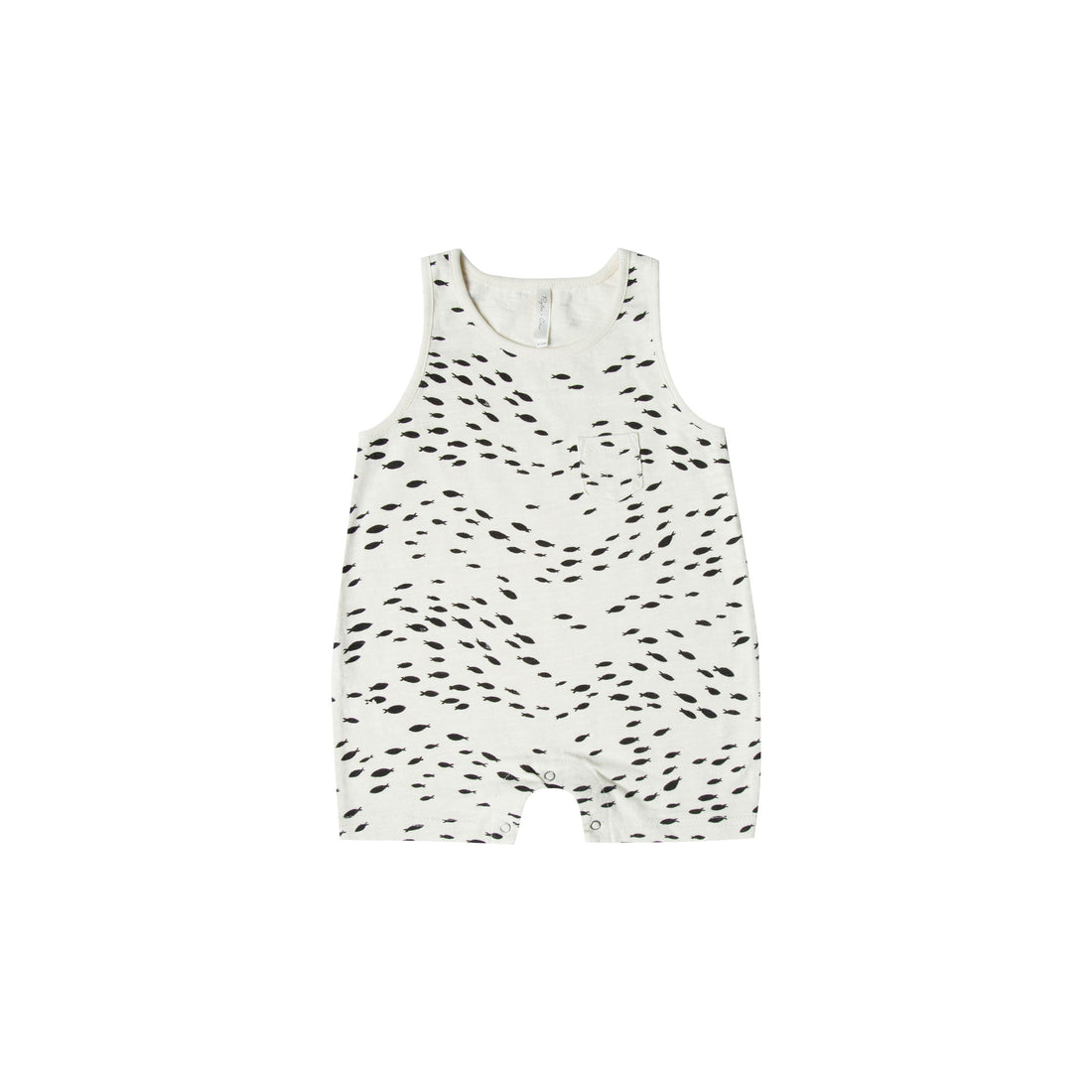 Rylee and Cru Ivory Fish Onesie