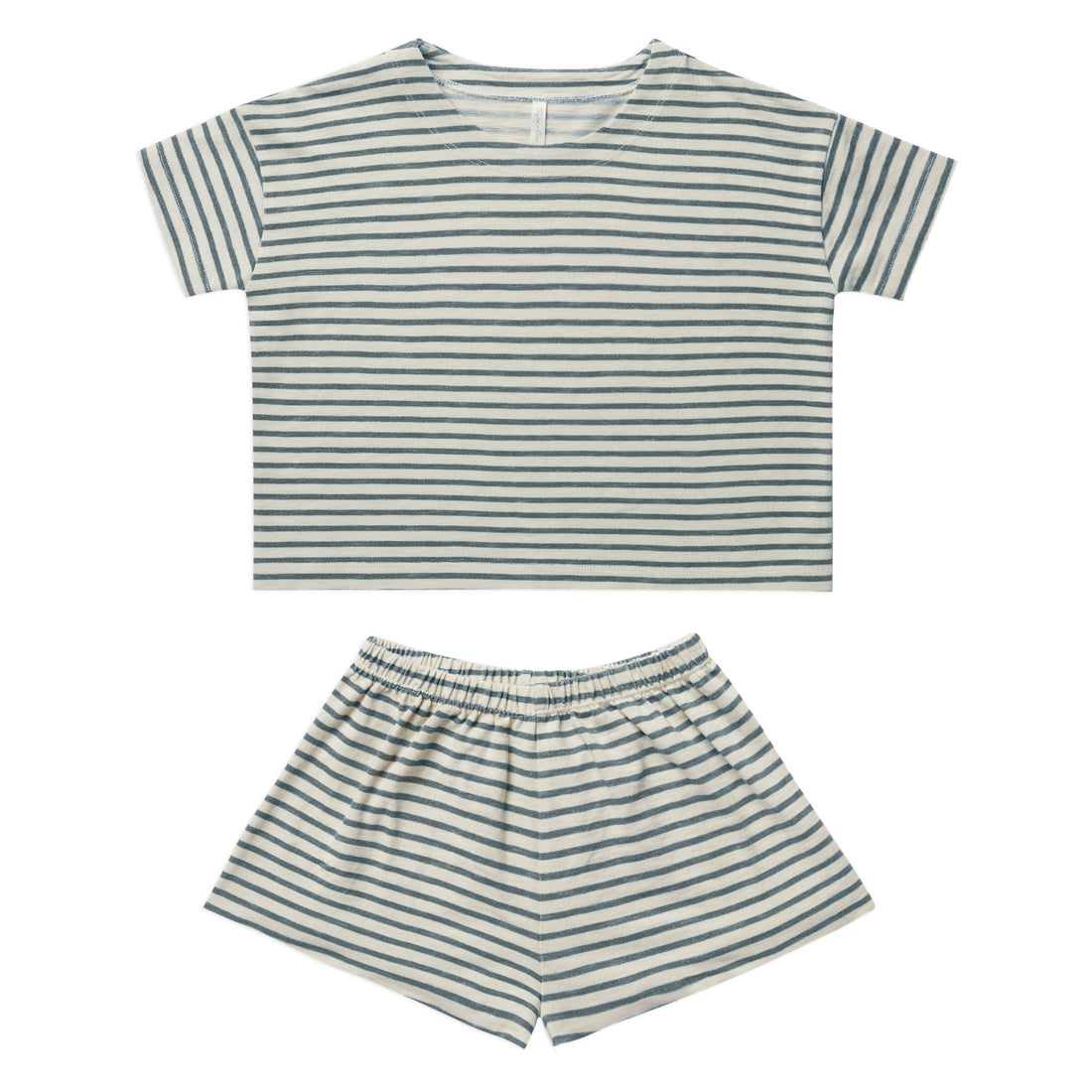 Rylee and Cru Slub Knit Set | Sea Stripe