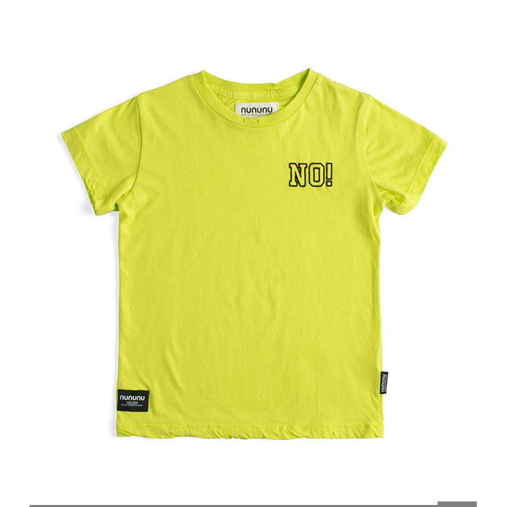 NUNUNU Hot Lime Small No T-shirt