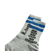 Bandy Button CARE BEARS X BANDY BUTTON Blue Stripes Aben Socks