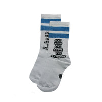 Bandy Button CARE BEARS X BANDY BUTTON Blue Stripes Aben Socks