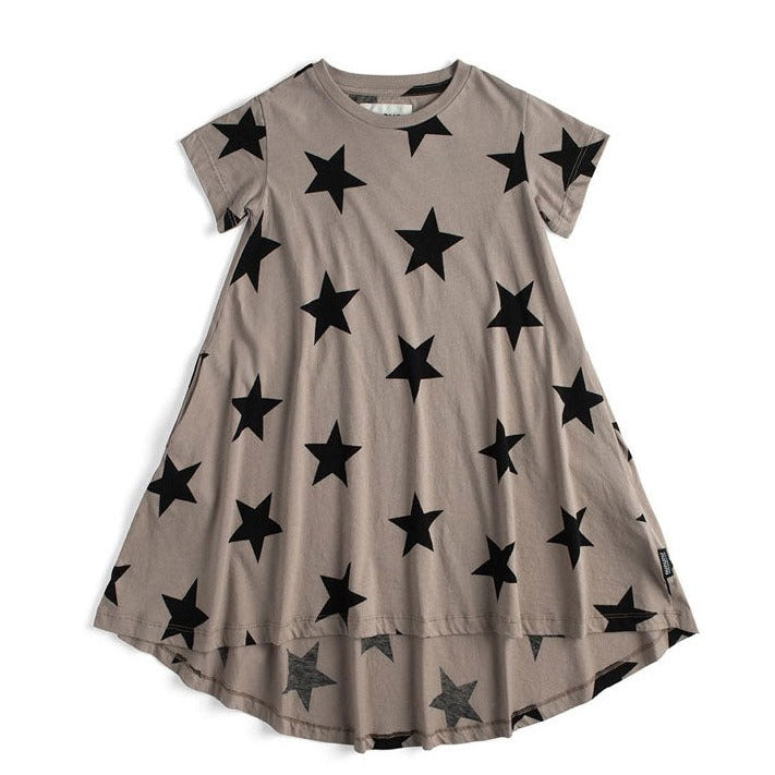 NUNUNU Stone Star Dress
