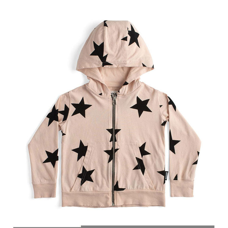 NUNUNU Nude Star Zip Hoodie
