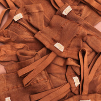 Silly Silas Cinnamon Footed Cotton Tights