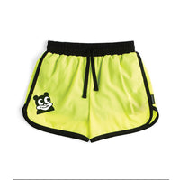 NUNUNU Hot Yellow Summer Swim Trunks