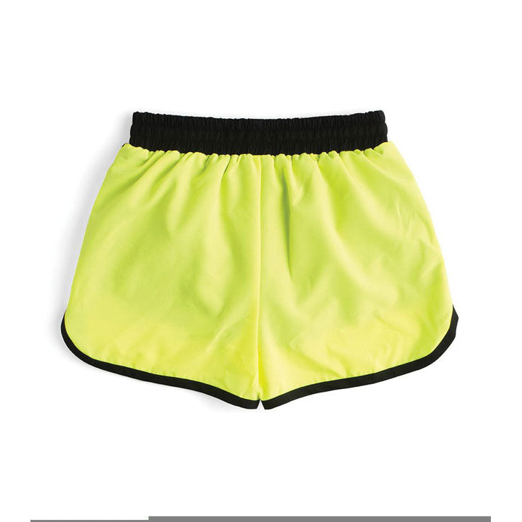NUNUNU Hot Yellow Summer Swim Trunks