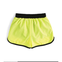 NUNUNU Hot Yellow Summer Swim Trunks
