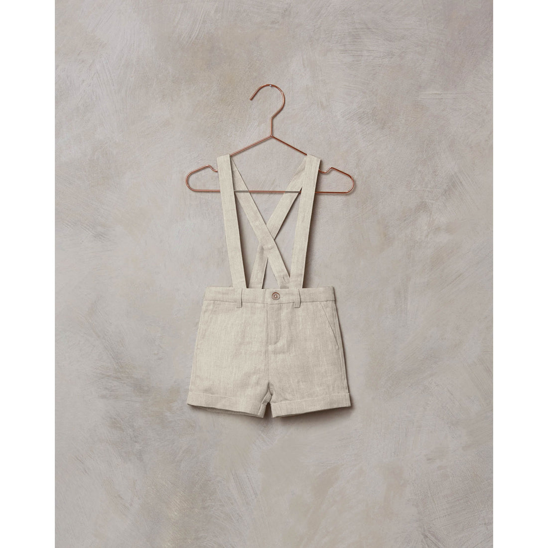 Noralee Linen Suspender Short | Linen
