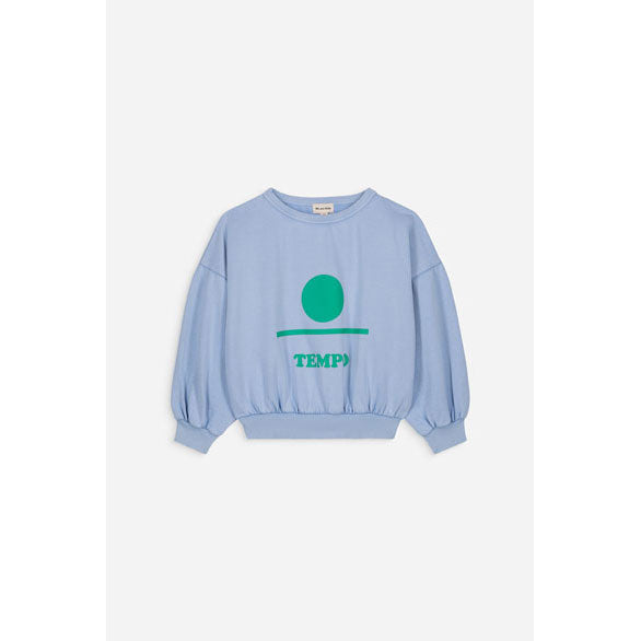 We are Kids Azzurro + Print Tempo Tony Sweatshirt