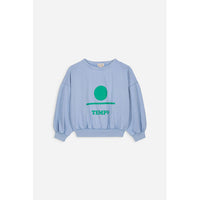 We are Kids Azzurro + Print Tempo Tony Sweatshirt